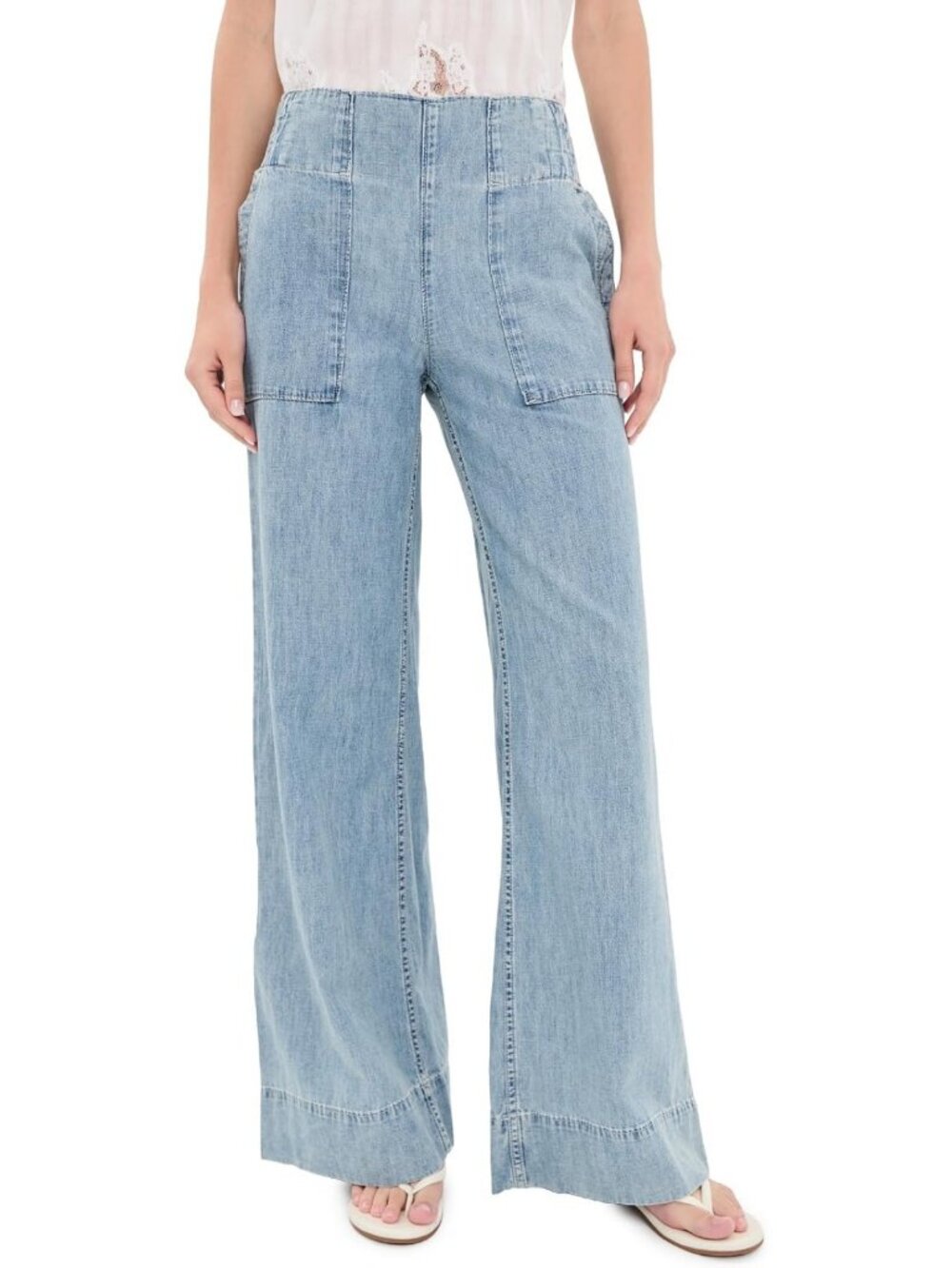 Breezy Denim Pull-On Jeans for Women | Comfortable & Stylish Casual Wear